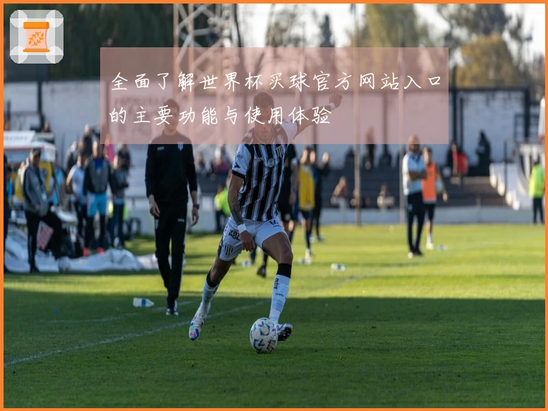 全面了解世界杯买球官方网站入口的主要功能与使用体验