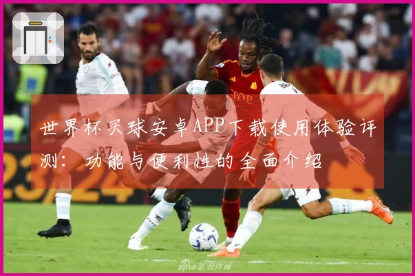 世界杯买球安卓APP下载使用体验评测：功能与便利性的全面介绍